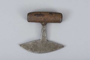 Frauenmesser "Ulu"; Messer um Felle zu schneiden
