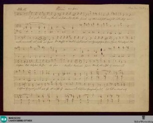 2 Vocal pieces - Mus. Hs. 1367,4-5
