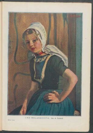 "Una holandesita", óleo de Barthold