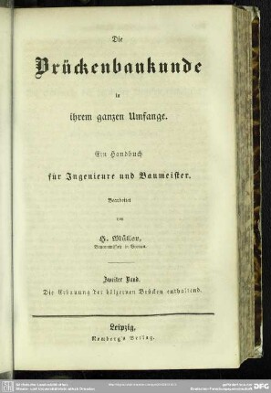 2: Die Erbauung der hölzernen Brücken enthaltend