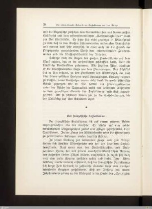 Der französische Sozialismus