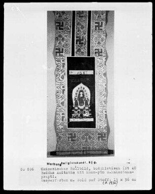 Buddha Amitabha mit Kuan-yin und Mahastamaprapti