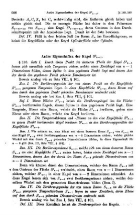 18. Andre Eigenschaften der Kugel S2n-1.