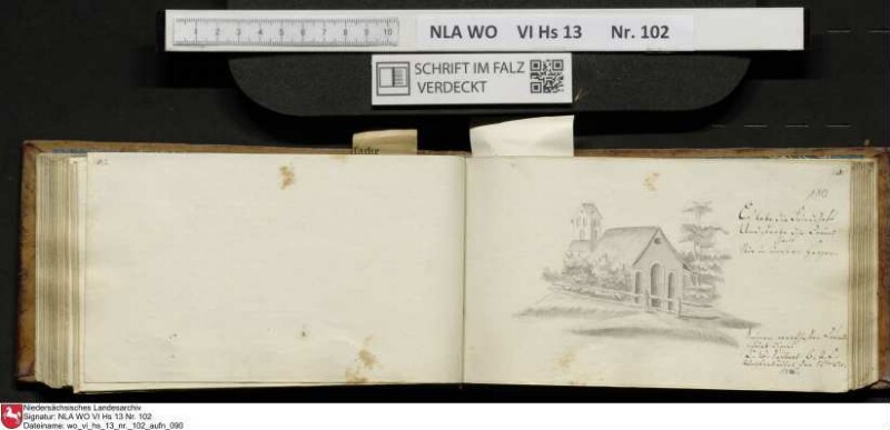 Stammbuch des Johann Christian Wilhelm Schütze aus                            Braunschweig