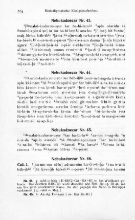 Nebukadnezar Nr. 45