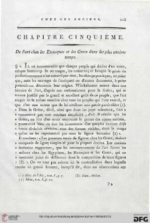 Chapitre cinquième