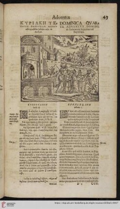 Dominica qvarta adventvs Domini, de Iudæorum legatione ad Baptistam