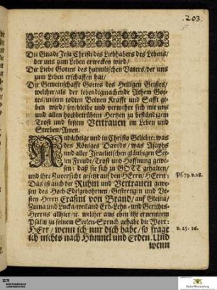 Christliche Leichpredigt