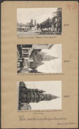 St. Amand les Eaux: Ruedes Anges mit Turm der Abteikirche