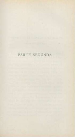 Parte segunda
