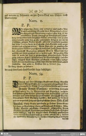 Num. 54. P. P.