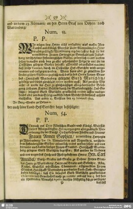 Num. 54. P. P.