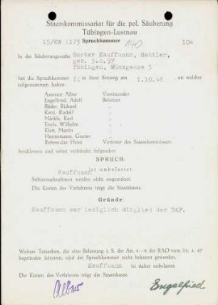 Kauffmann, Gustav