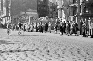 Berlin. Max-Knaack-Eröffnungs-Radrennen am 16.10.1949