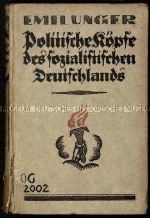 Schrift über bedeutende Sozialdemokraten in der Weimarer Republik