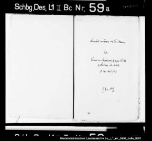 Schuldforderung des Humbert von Zerßen an Graf Otto zu Rietberg
