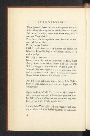 Lebensgewohnheiten