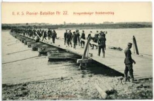 Kriegsmäßiger Brückenschlag