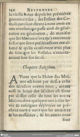 Chapitre Seizieme