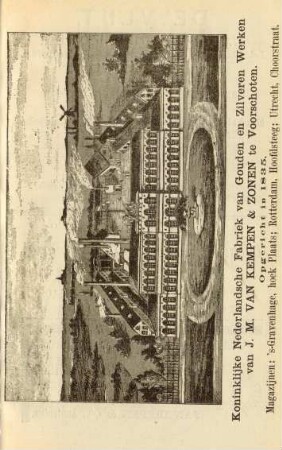 Koninklijke Nederlandsche Fabriek van Gouden an Zilveren Werken van J. N. van Kempen & Zonen te Voorschoten