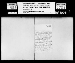 Briefe der Fürstin Constanze zu Hohenlohe-Schillingsfürst, geb. Prinzessin zu Hohenlohe-Langenburg, an den Erbprinzen Constantin