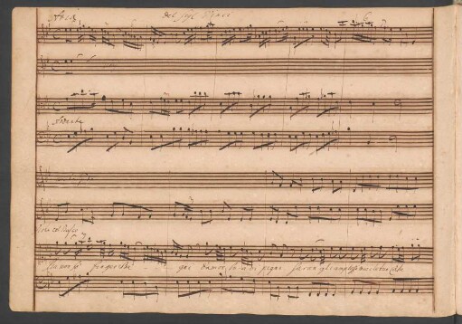 Il trionfo di Camilla. Auszüge; S, strings; Es-Dur