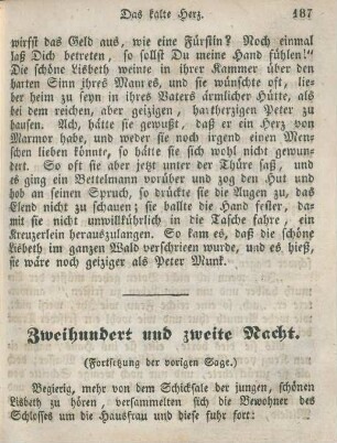 Zweihundert und zweite Nacht