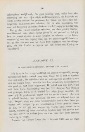 Hoofdstuk XI. De Gouverneur-Generaal Antonie van Diemen
