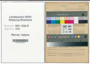 Entnazifizierung Helene Renner , geb. 05.08.1902 (Sekretaerin)