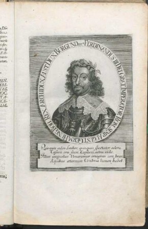 Ferdinandus III. Dei Grat. Imperator Rom. [...]