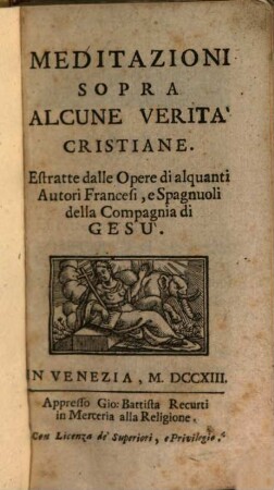 Meditazioni sopra alcune verità cristiane