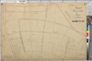 Ksp. und Stadt Dülmen (Dülmen), Zusammenlegung Dülmen-Ost, Urkarte 2 Dülmen Flur 1