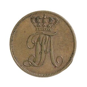 Münze, Schwaren, 1852