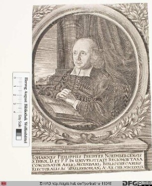 Bildnis Johann Philipp Pfeiffer