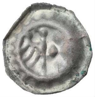 Fundmünze, Hohlpfennig, 1440 - 1470
