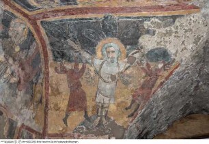 Freskenzyklus mit Christus und Heiligen, Martyrium des Apostels Andreas
