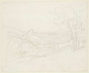 Landschaftskomposition mit italienischen Motiven