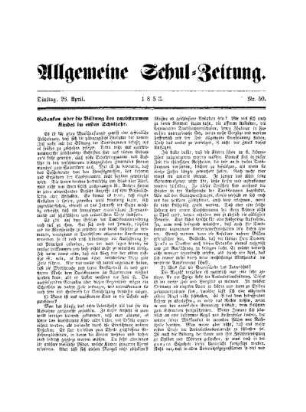 Gedanken über die Bildung des taubstummen Kindes im ersten Schuljahr