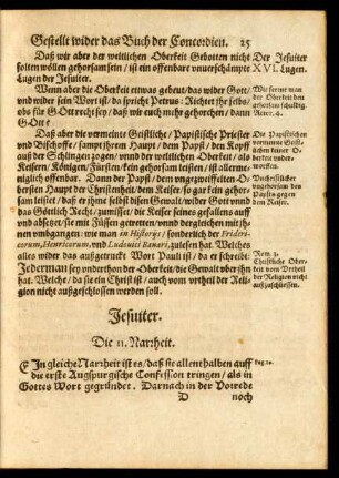 Jesuiter. Die 11. Narrheit.