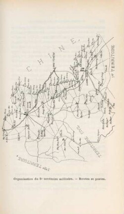Organisation du 2e territoire militaire ...