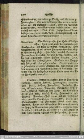 Untergerichte