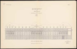 Oberlandesgericht, Köln Geschäftsgebäude: Ansicht 1:100