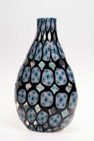 Mosaikglas-Vase