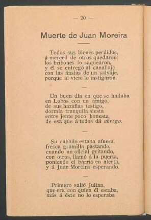 Muerte de Juan Moreira