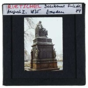 Dresden, Rietschel, Friedrich August I.-Denkmal