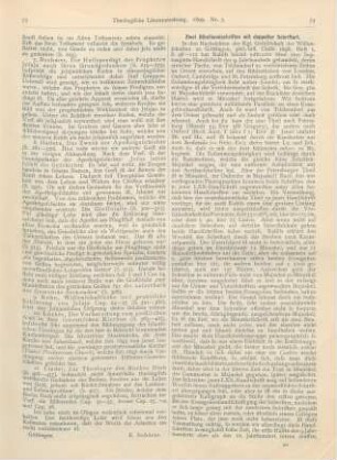 74-75 Zwei Bibelhandschriften mit doppelter Schriftart
