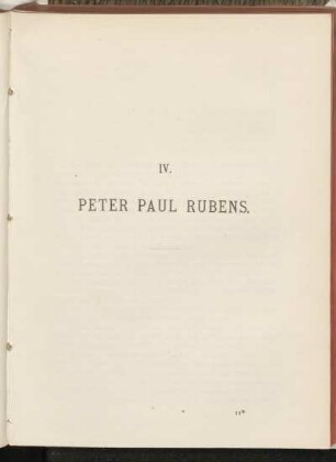 IV. Peter Paul Rubens.