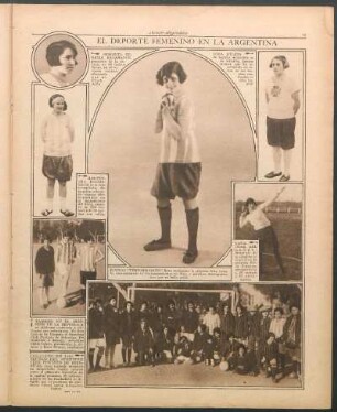 El deporte femenino en la Argentina [Fotografías]