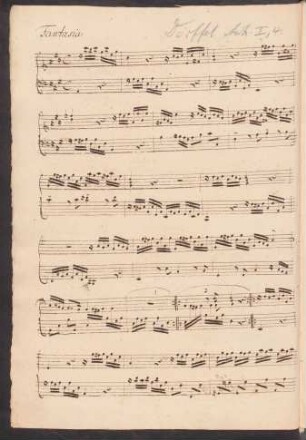 Suiten. Auszüge; cemb; A-Dur; TWV 43: 14; BWV 824