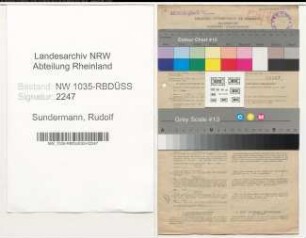 Entnazifizierung Rudolf Sundermann , geb. 24.09.1902 (Steiger)